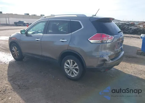 2015 Nissan Rogue Sv из США, поврежденный, VIN 5N1AT2ML3FC855368